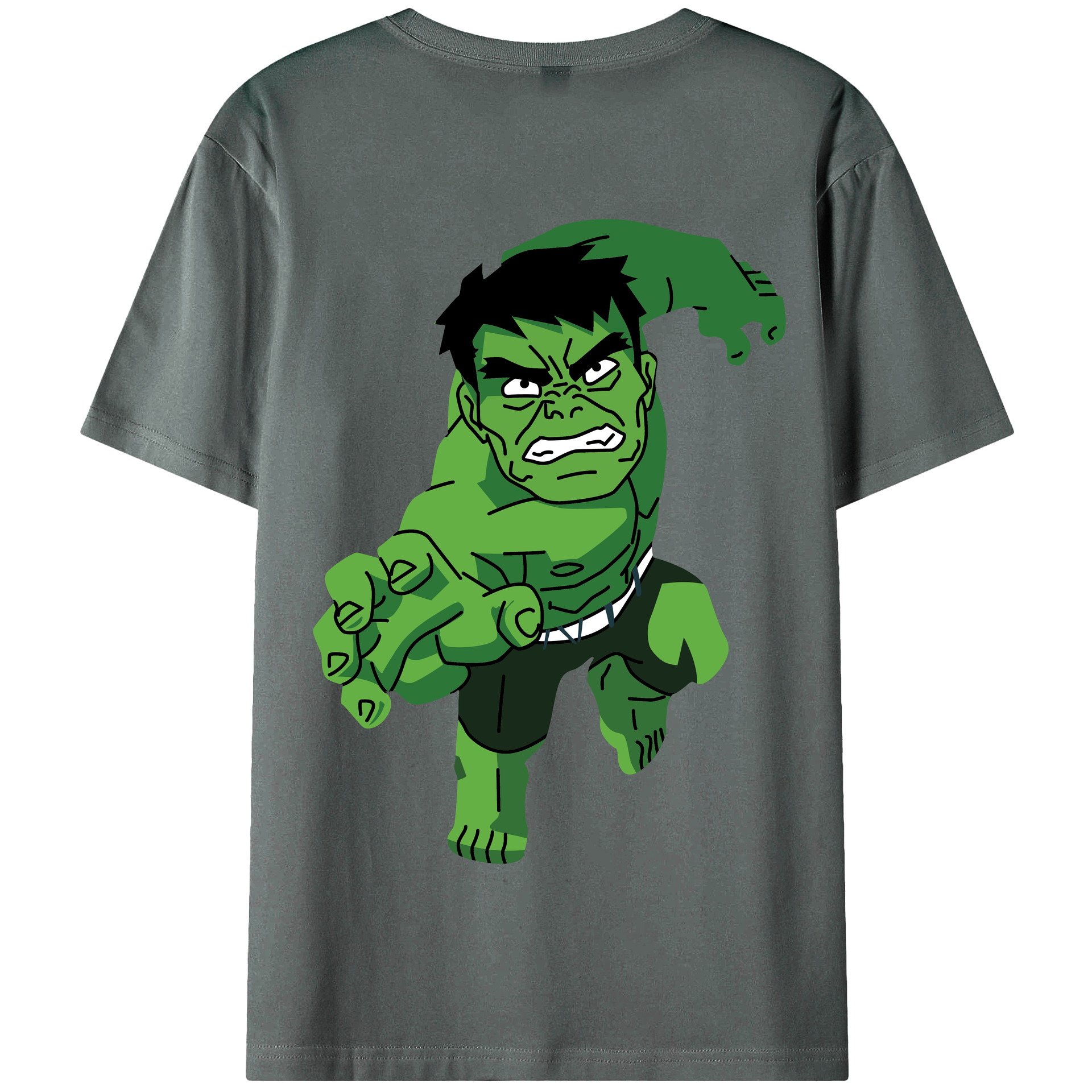 （画像用） アベンジャーズ The Avengers 綿100％半袖Tシャツ（背面プリント）